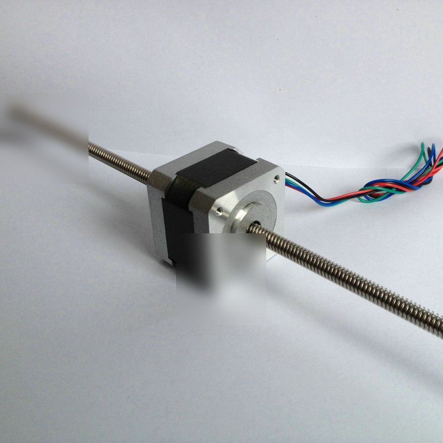OE42HS Nema17 linear Stepper motor